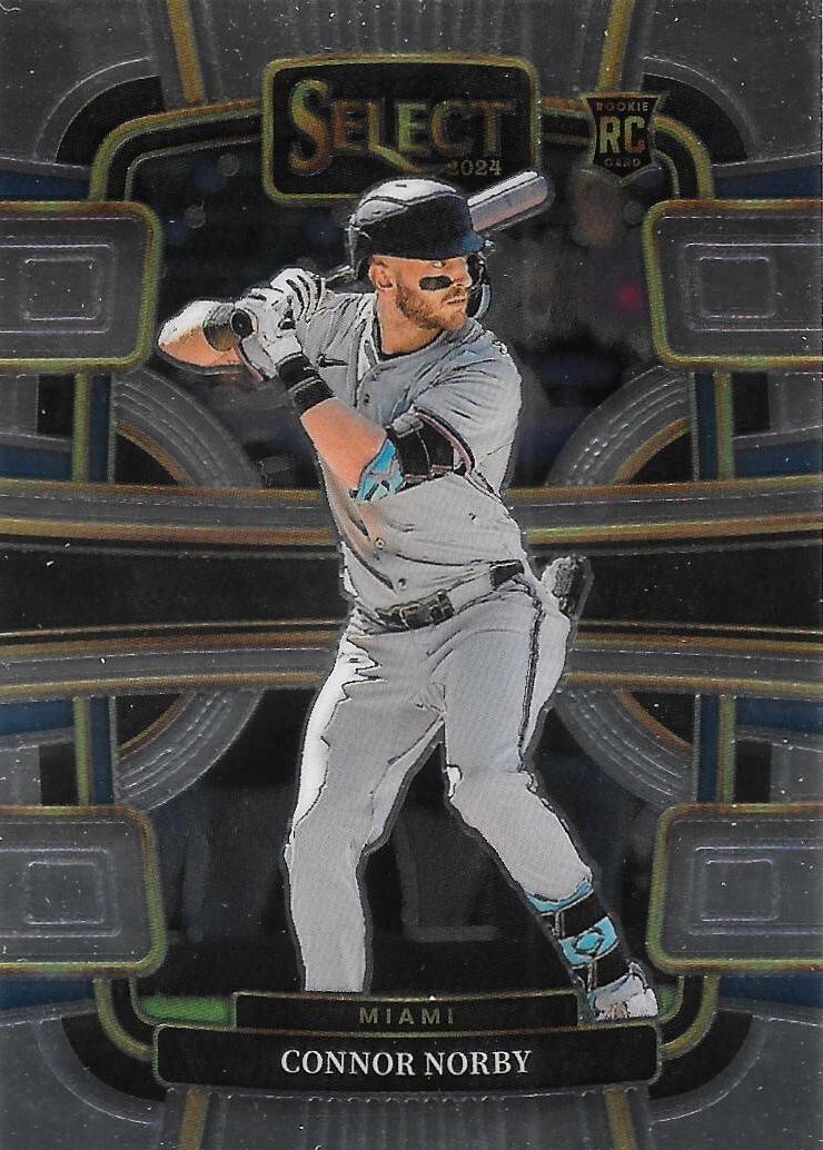 Connor Norby #50 Baseball Cards 2024 Panini Select