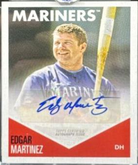 Edgar Martinez #23-A 2018 Topps 582 Montgomery Club Set 1 Baseball
