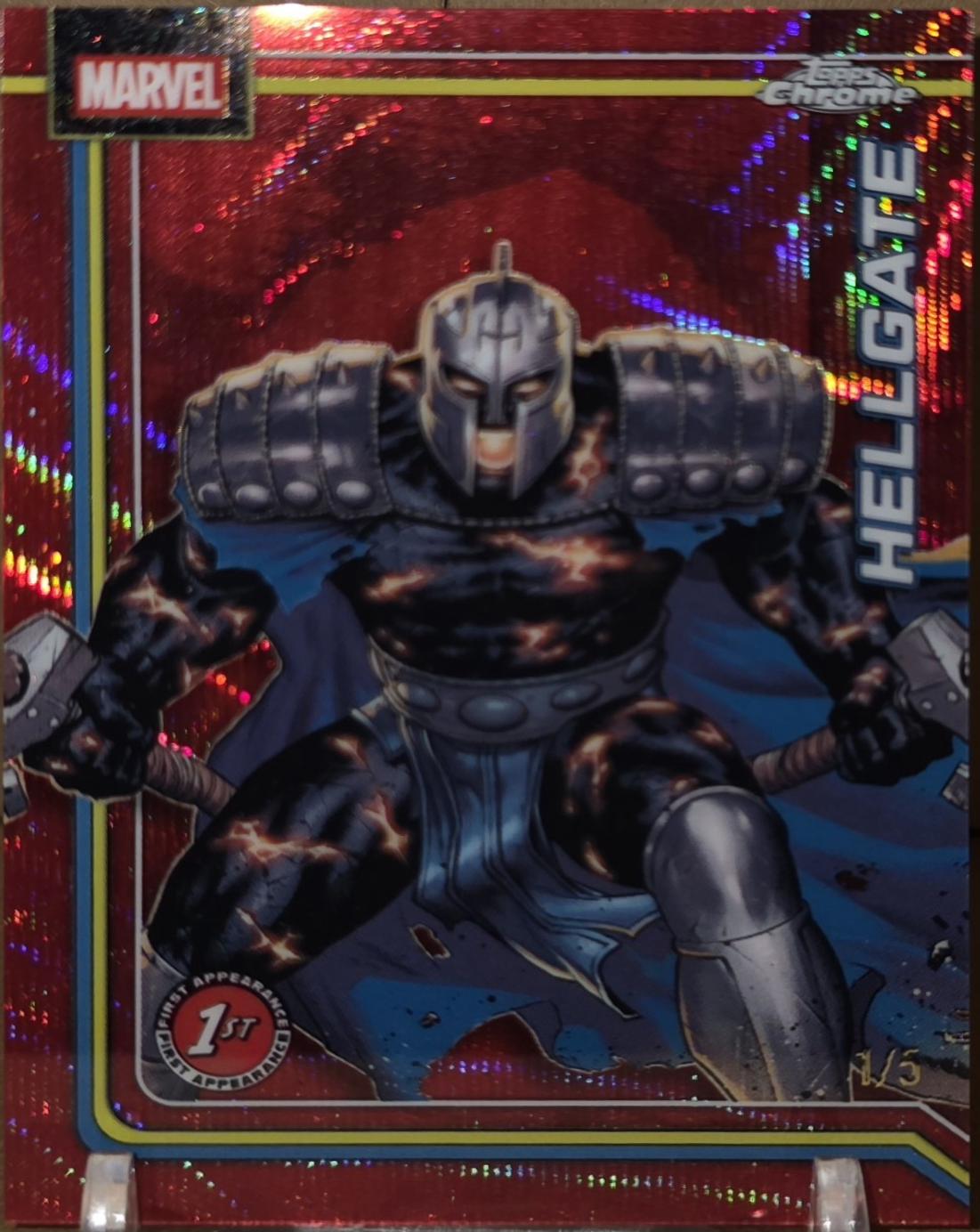 Hellgate Red Wave Refractor