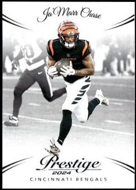 Ja'Marr Chase #59 Football Cards 2024 Panini Prestige