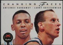 Anfernee Hardaway, Larry Krystkowiak #310 Basketball Cards 1993 Skybox Premium