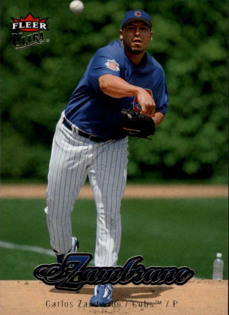 Carlos Zambrano #27 Basketball Cards 2007 Ultra