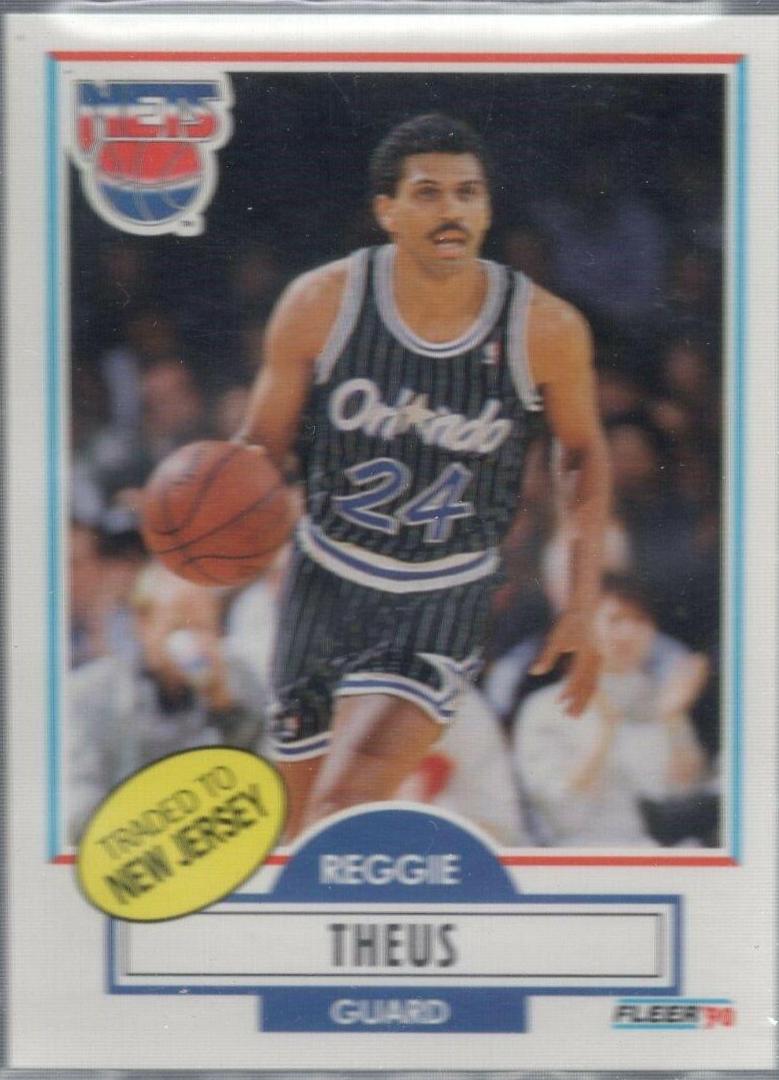 Reggie Theus #136 Basketball Cards 1990 Fleer