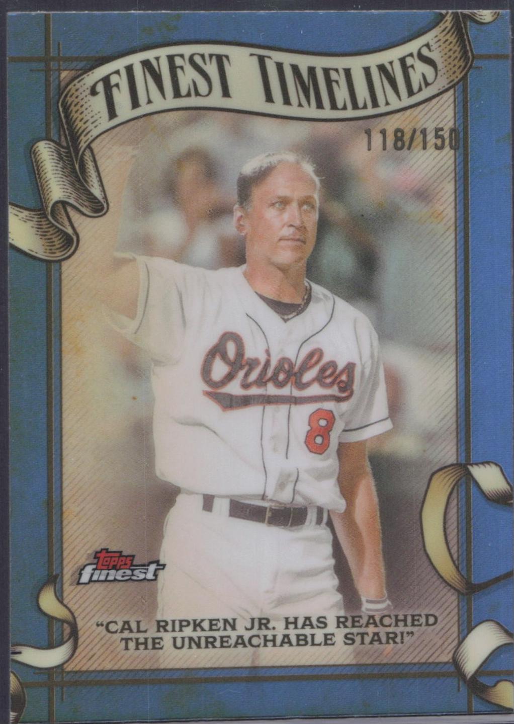 Cal Ripken Jr. [Sky Blue Refractor] #FT-14