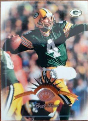 Brett Favre #2 Football Cards 1997 Leaf