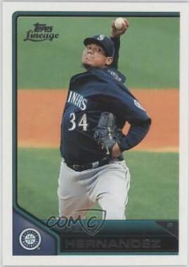 Felix Hernandez #5 Baseball Cards 2011 Topps Lineage