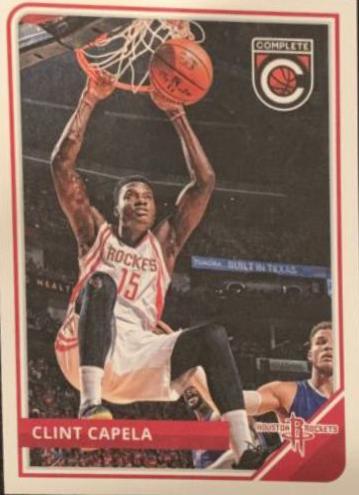 Clint Capela #9 Basketball Cards 2015 Panini Complete