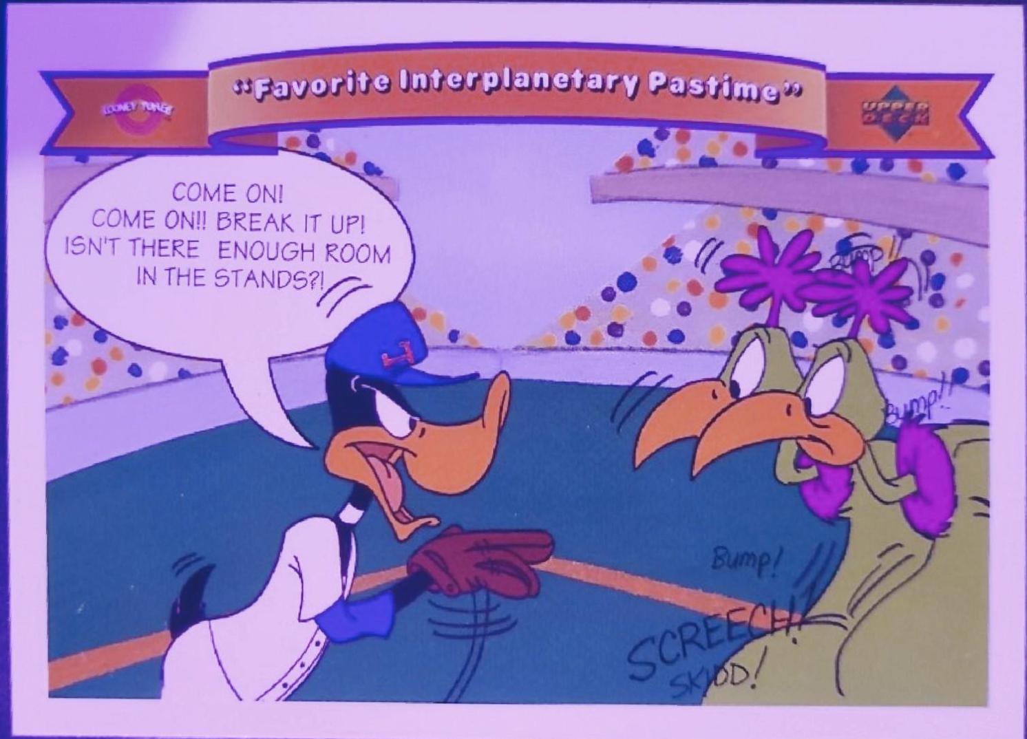 Favorite Interplanetary Pastime #10 Baseball Cards 1991 Upper Deck Comic Ball 2