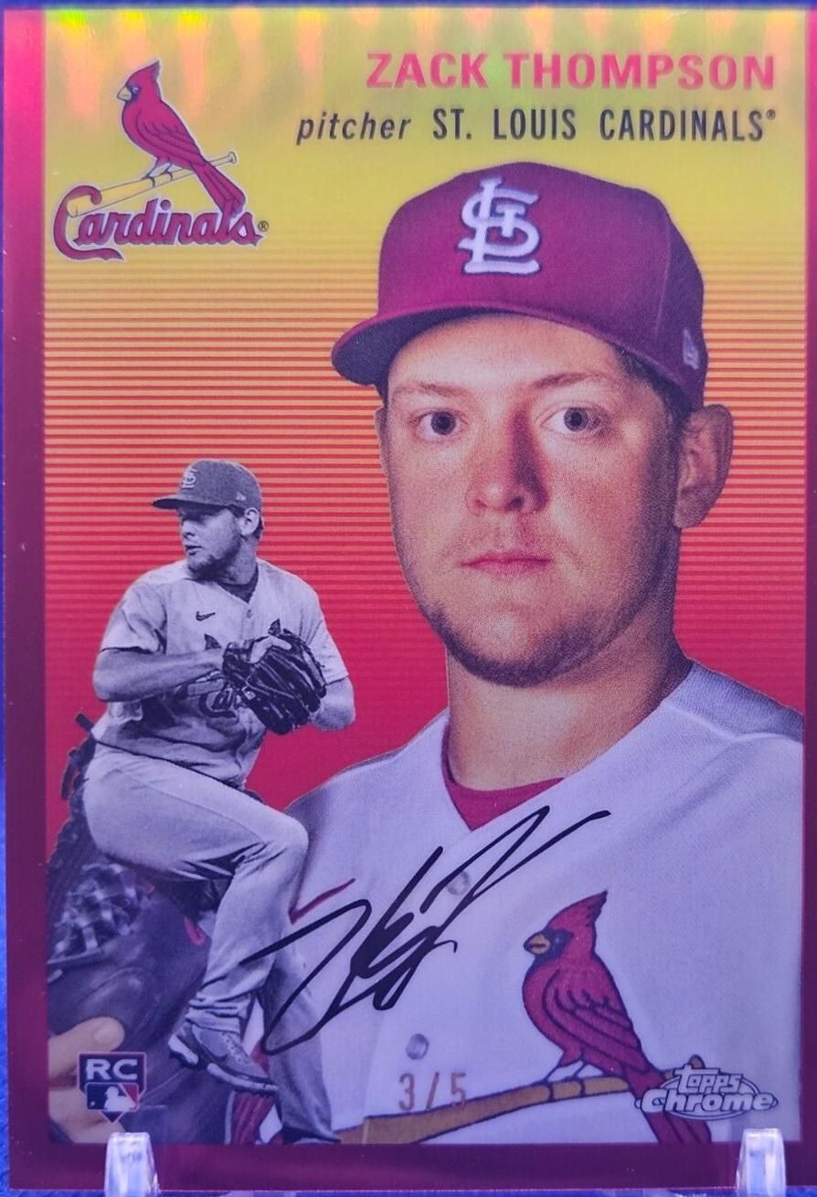 Zack Thompson [Red Refractor] #75