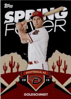 Paul Goldschmidt #SF-44 Baseball Cards 2015 Topps Spring Fever