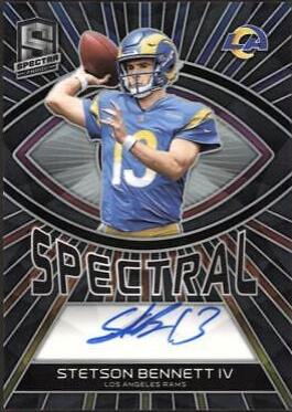 Stetson Bennett IV #2 Football Cards 2023 Panini Spectra Spectral Signature