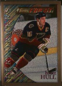 Brett Hull #184 1995-96 Finest Hockey