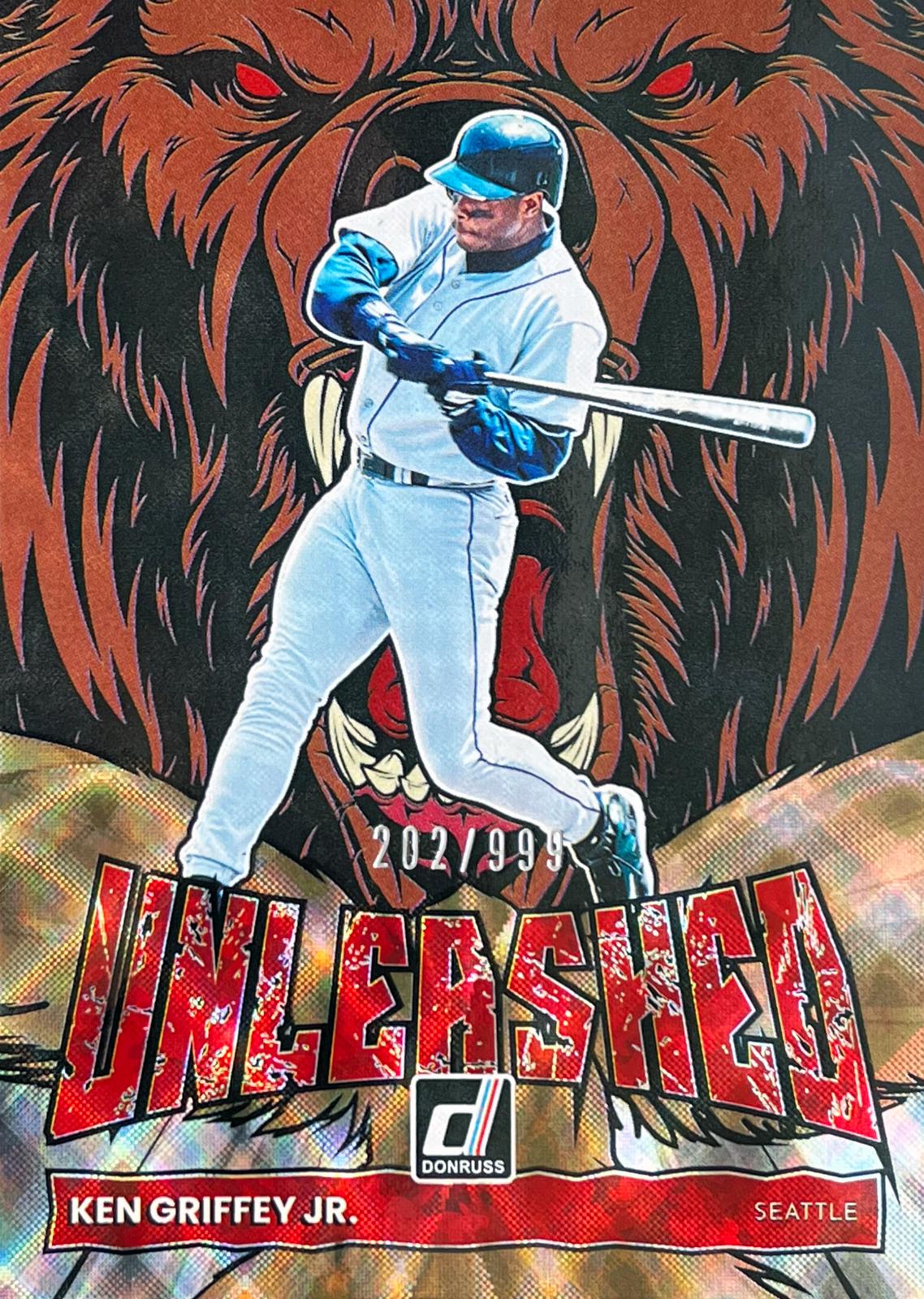 Ken Griffey Jr. #UL-20 Baseball Cards 2022 Panini Donruss Unleashed