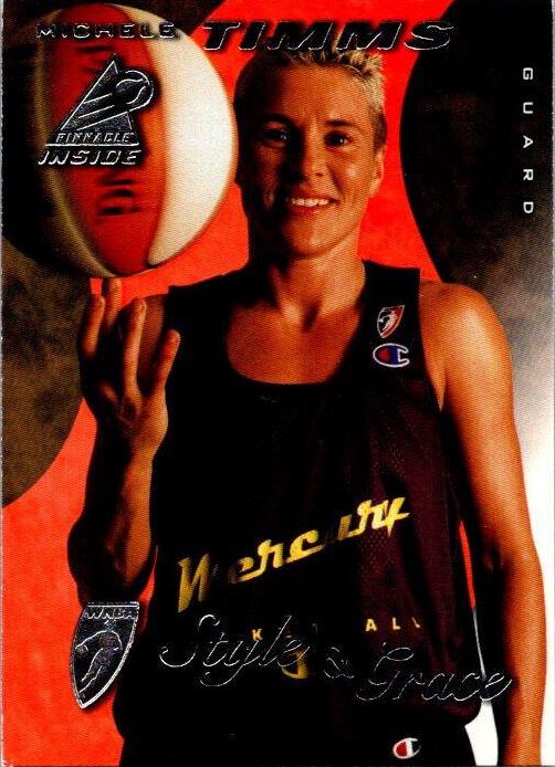 Michele Timms #75 1997 Pinnacle Inside WNBA