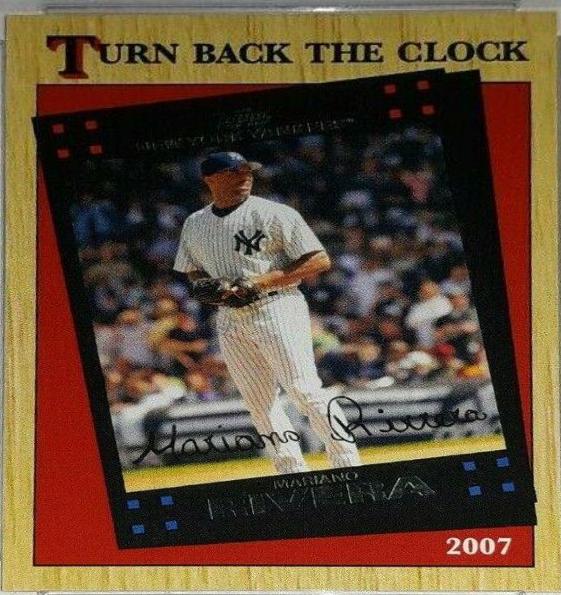 Mariano Rivera #23 Baseball Cards 2019 Topps Throwback Thursday
