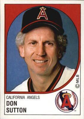 Don Sutton #37 Baseball Cards 1988 Panini Stickers