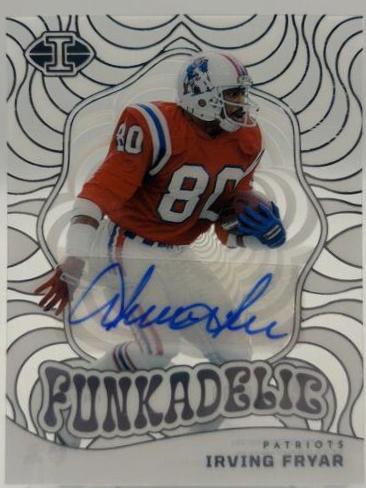 Irving Fryar #7 Football Cards 2023 Panini Illusions Funkadelic Signature