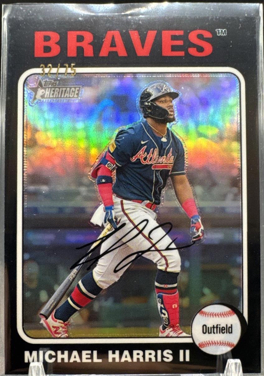 Michael Harris II [Black Chrome] #416