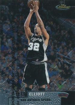 Sean Elliott #3 Basketball Cards 1999 Finest