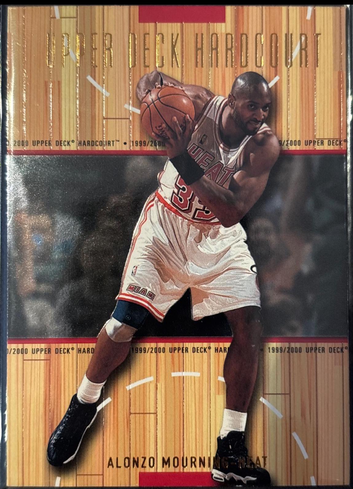 Alonzo Mourning #28 Basketball Cards 1999 Upper Deck Hardcourt