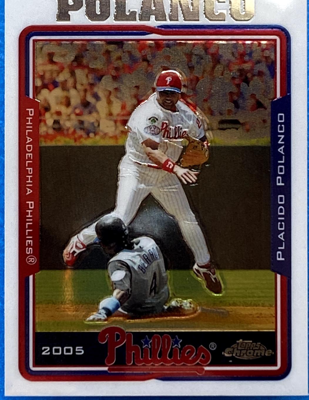 Placido Polanco #2 Baseball Cards 2005 Topps Chrome