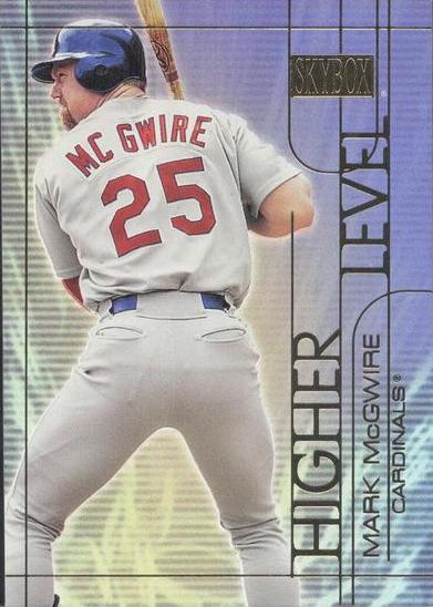 Mark McGwire #10HL Baseball Cards 2000 Skybox Higher Level
