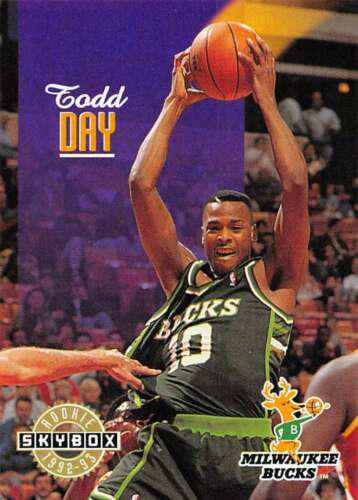 Todd Day #363 Basketball Cards 1992 Skybox