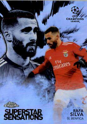 Rafa Silva #SS-R Soccer Cards 2018 Topps Chrome UEFA Champions League Superstar Sensations