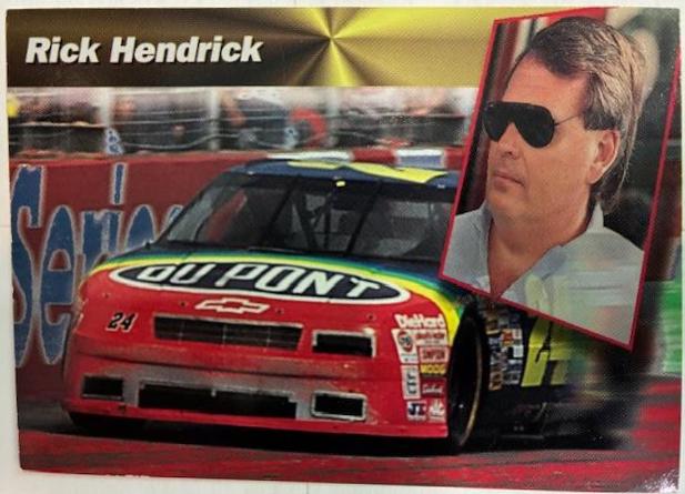 Rick Hendrick #92 Racing Cards 1994 Power Racing Pro Set NASCAR