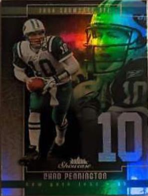 Chad Pennington #92 2004 Fleer Showcase Football