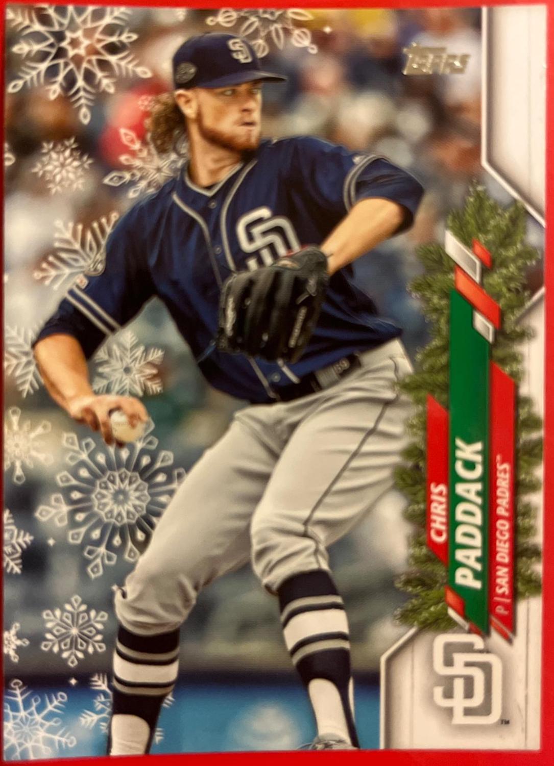 Chris Paddack #HW128 Baseball Cards 2020 Topps Holiday