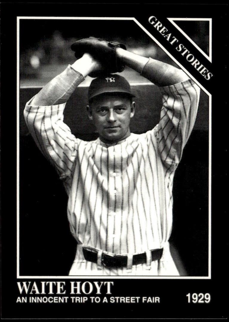Waite Hoyt #757 1993 Conlon Collection Baseball