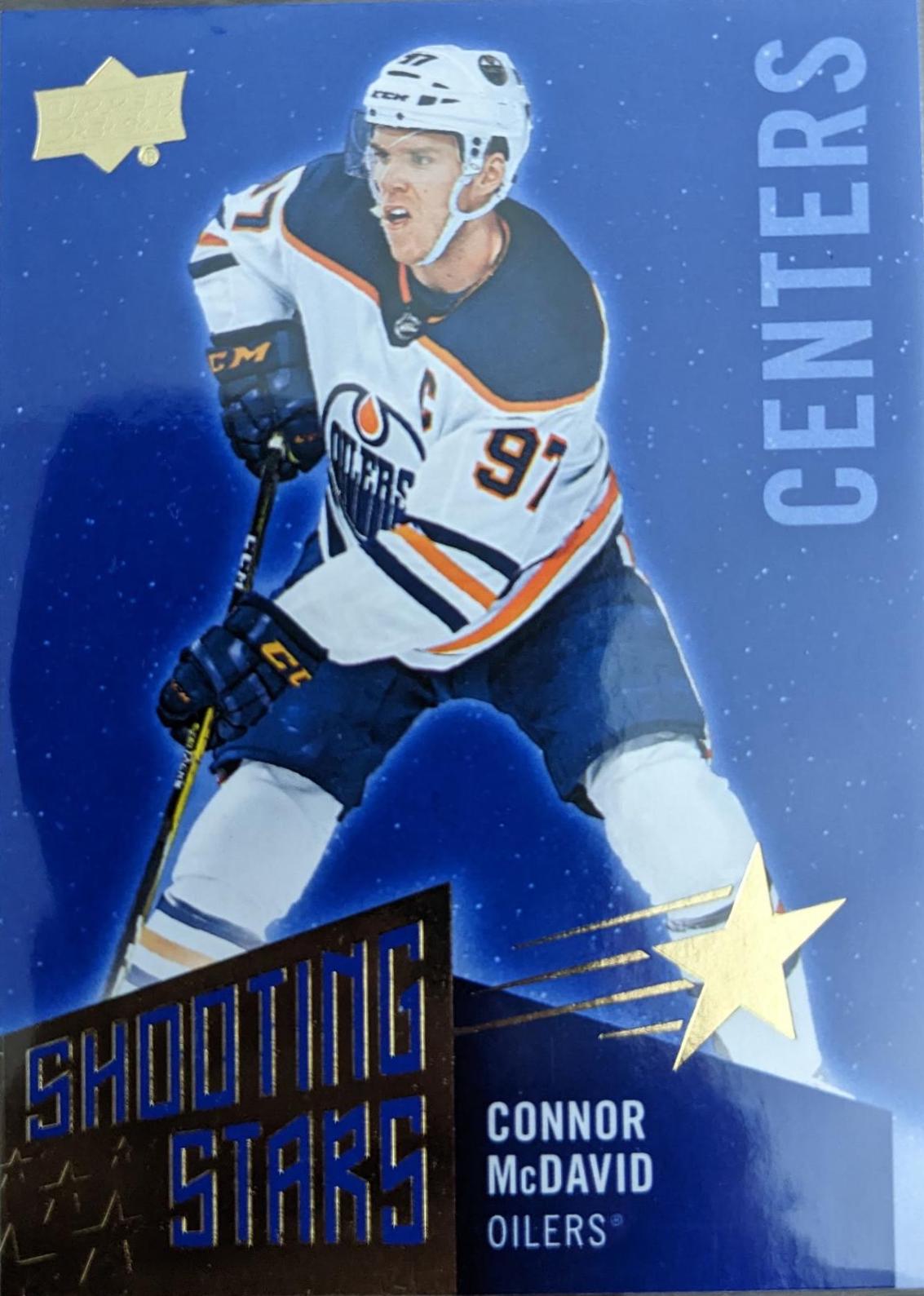 Connor McDavid #SSC-1 Hockey Cards 2018 Upper Deck Shooting Stars Centers