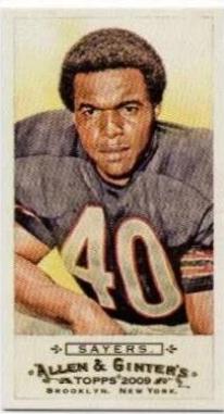 Gale Sayers #AG13 Football Cards 2009 Topps Target Exclusive Allen & Ginter