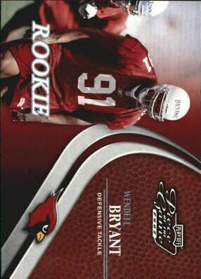 Wendell Bryant #95 2002 Playoff Piece Of The Game Football
