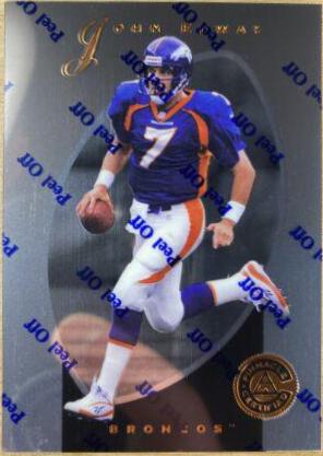 John Elway #10 Football Cards 1997 Pinnacle Certified