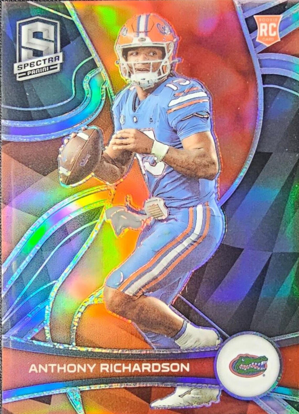 Anthony Richardson #3 Football Cards 2023 Panini Chronicles Draft Picks Spectra