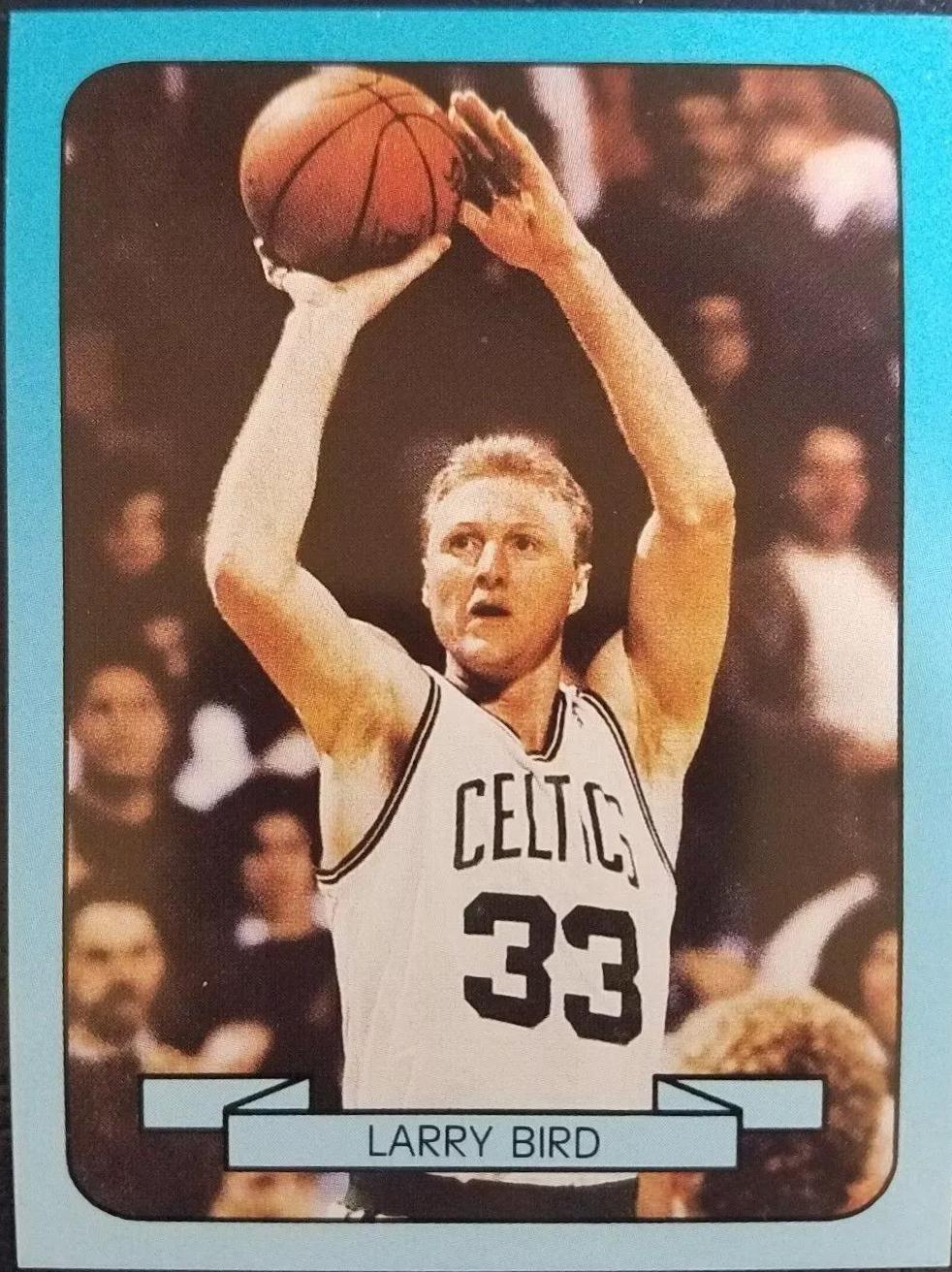 Larry Bird #5 Basketball Cards 1990 Living Legend