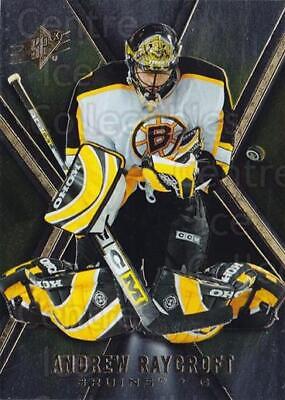 Andrew Raycroft #8 Hockey Cards 2005 SPx