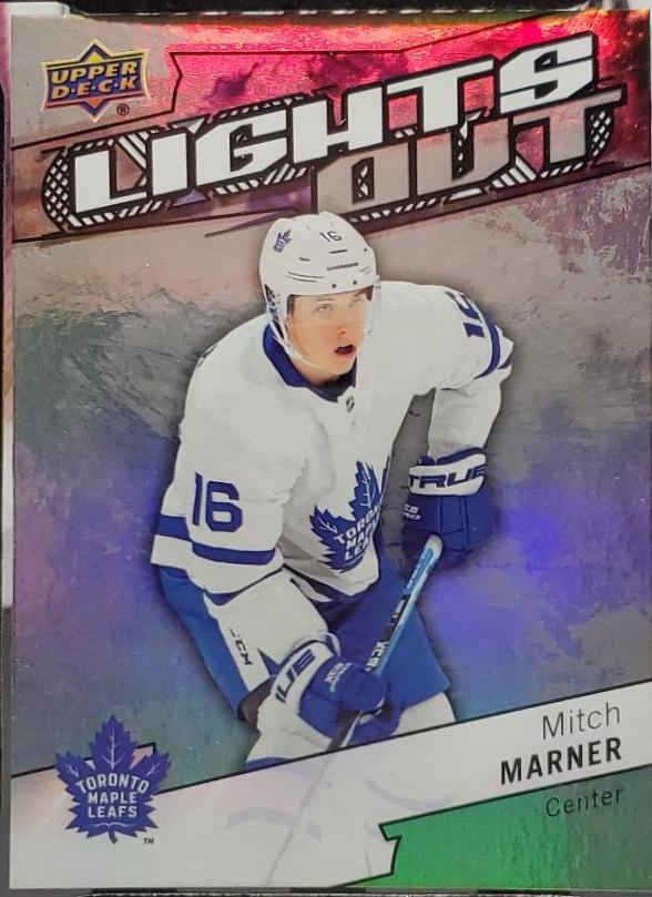 Mitch Marner #LO-11 Hockey Cards 2018 Upper Deck Overtime Lights Out
