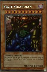 gate safeguard yugioh card price Yugioh Gate Guardian 1st Edition MRD-000 Secret Rare Holo Bleed Misprint