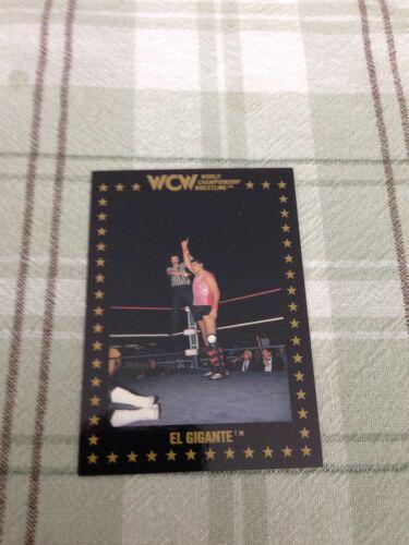 El Gigante #65 Wrestling Cards 1991 Championship Marketing WCW