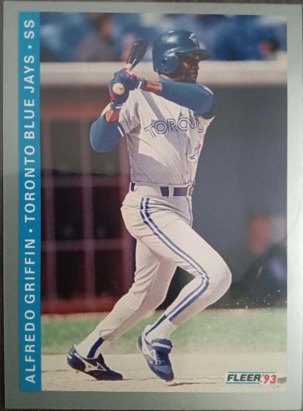 Alfredo Griffin #692 Baseball Cards 1993 Fleer