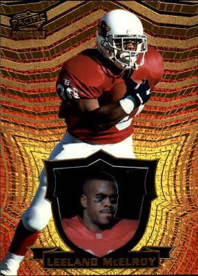 Leeland McElroy #4 Football Cards 1997 Pacific Invincible