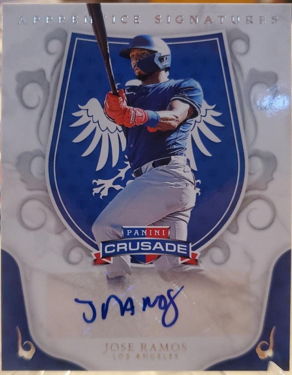 Jose Ramos #AS-JRM Baseball Cards 2024 Panini Crusade Apprentice Signatures