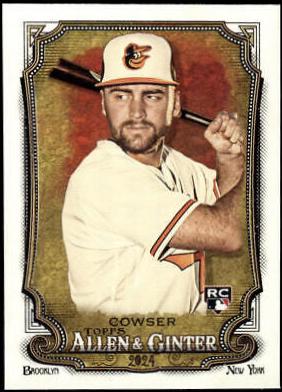 Colton Cowser #28 Baseball Cards 2024 Topps Allen & Ginter