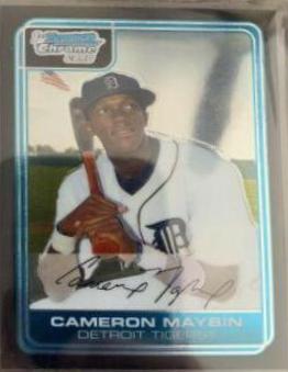 Cameron Maybin #BC113 Baseball Cards 2006 Bowman Chrome Prospects