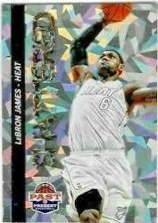 Lebron James #30 Basketball Cards 2012 Panini Past & Present Shattered