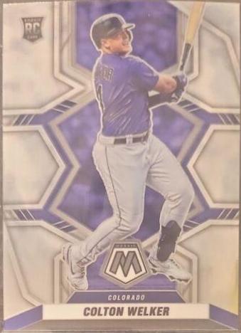 Colton Welker #218 Baseball Cards 2022 Panini Mosaic