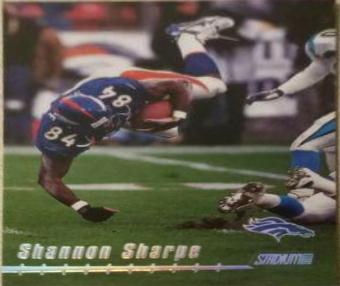 Shannon Sharpe #15 Football Cards 1999 Stadium Club